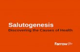 Salutogenesis: discovering the causes of health