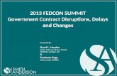 FEDCON Summit: Change Orders & Contract Disruptions/Delays
