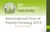 International Year of Family Farming 2014