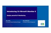 Introducing CA Nimsoft Monitor 6 - Webcast