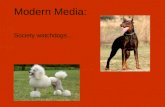 Modern Media - Society Watchdogs or Poodles to Power?