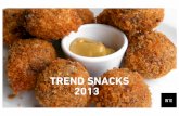 Trend Snacks 2013