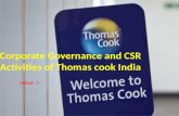 CSR and Corporate Governance at Thomas Cook India