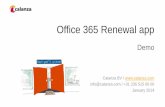 Office365 Renewal app for Microsoft resellers