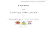 Selection Guidelines for Regular LPG Distributor Ship April 2011