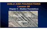 Lesson 08-Chapter 8 Shallow Foundations