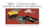 21st Century Manufacturing - P. Wright (2002) WW
