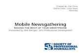 Mobile News Gathering SPJ-Phoenix