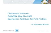 Baerlocher PVC Profiles 2007 Sofia