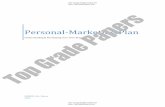 Personal Marketing Plan - Academic Assignment - Top Grade Papers