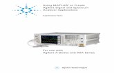 (5989-9377EN) Using MATLAB to Create Agilent Signal and Spectrum Analyzer Applications