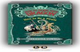 How to Train Your Dragon Book 2: How to Be a Pirate by Cressida Cowell