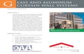 Glass Aluminum Curtain Wall Systems