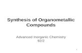 Synthesis of Organometallic Compounds