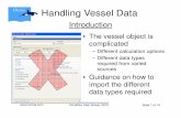 Handling Vessel Data