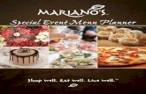 Mariano's Special Event Menu - rev 6/14/12