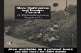 Slope Stabilization and Erosion Control