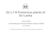 S2 L7-8 Poisonous Plants of Sri Lanka Batch Edited