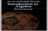 Introduction to Algebra (Art of Problem Solving) (Intro Txt) - R. Rusczyk (AoPS, 2007) WW