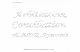 Arbitration, Conciliation and Adr Systems