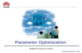 Huawei WCDMA RNO Parameters Optimization