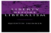 Skinner - Liberty Before Liberalism