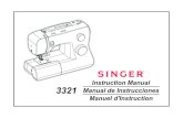 Singer 3321 Manual