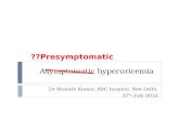 Asymptomatic Hyperuricemia