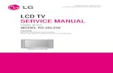Lg Rz 26lz50 Lcd Tv Service Manual