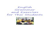 English Grammar & Exercises for Thai Students - 276p