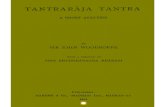 Tantraraja Tantra - A Short Analysis