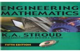 Engineering Mathematics 5th Ed by K. a. Stroud