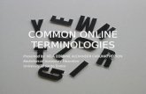 Activity 9  common online terminologies