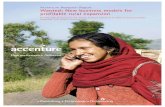 Accenture Research New Business Models Profitable Rural Expansion India