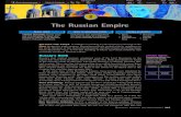 Ch 11 Sec 2 - The Russian Empire