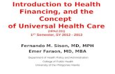 Introduction to Health Financing