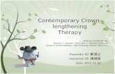 Contemporary Crown-lengthening Therapy