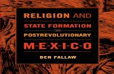 Religion and State Formation in Postrevolutionary Mexico by Ben Fallaw