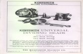 Kempsmith Universal Dividing Head
