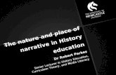 The nature and place of narrative in History education