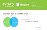The new role of the marketer