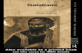 2325.Galatians (New Testament Readings) by Philip Francis Esler