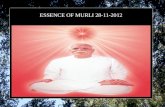 Essence Of Murli 28-11-12