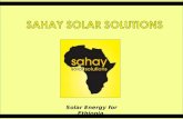EGK 2011: Energy 05 SAHAY SOLAR SOLUTIONS