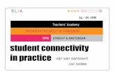 Elia 2013. Student connectivity in practice.