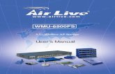 AirLive WMU-6500FS Manual