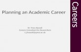 Planning an Academic Career (15.2.2012)