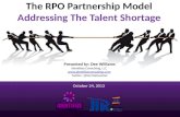 The RPO Partnership Model - Addressing The Talent Shortage
