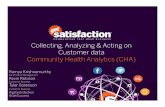 Collecting, Analyzing & Acting on Customer data
