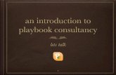 Introduction to Playbook Consultancy